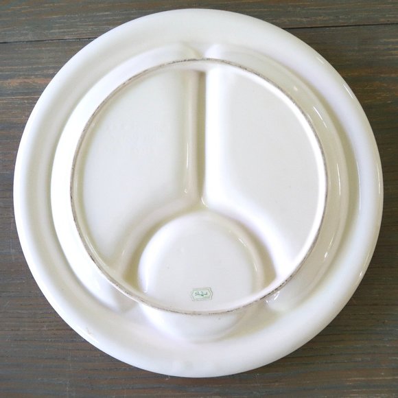 SHAFFORD Japan seashell chip & dip divided platter - Picture 3 of 5